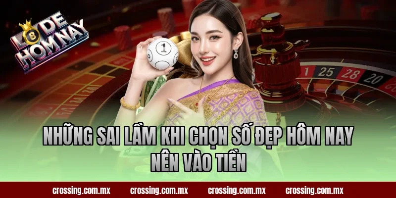Những sai lầm khi chọn số đẹp hôm nay nên vào tiền